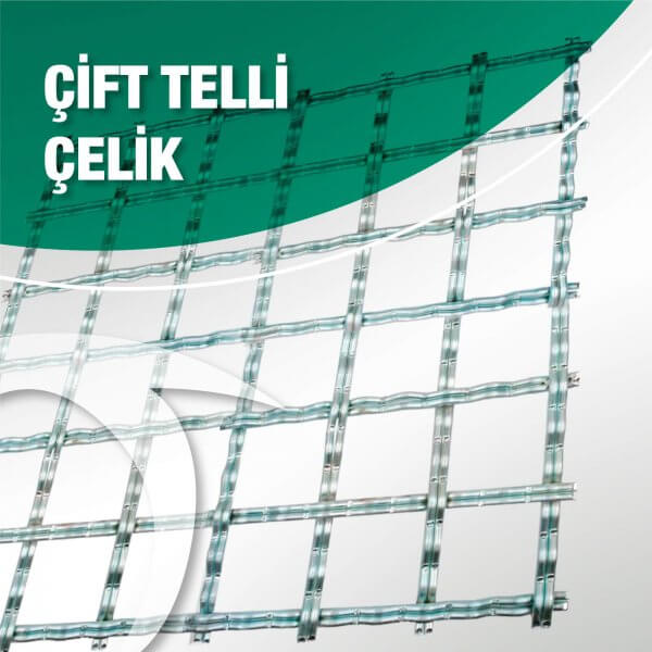 Çift Telli Çelik Elekler