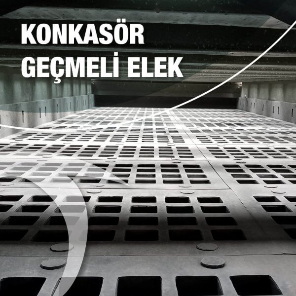 Konkasör Geçmeli Elek